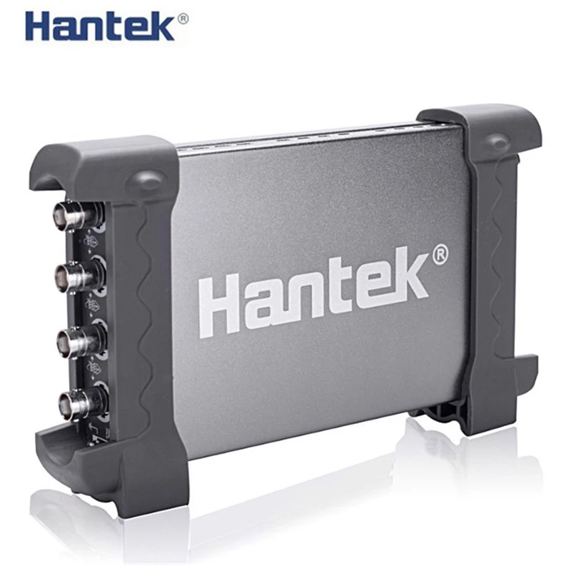 Портативный осциллограф Hantek 6254BC USB 4 канала 250 МГц 1GSa/s функция записи и повтора|usb