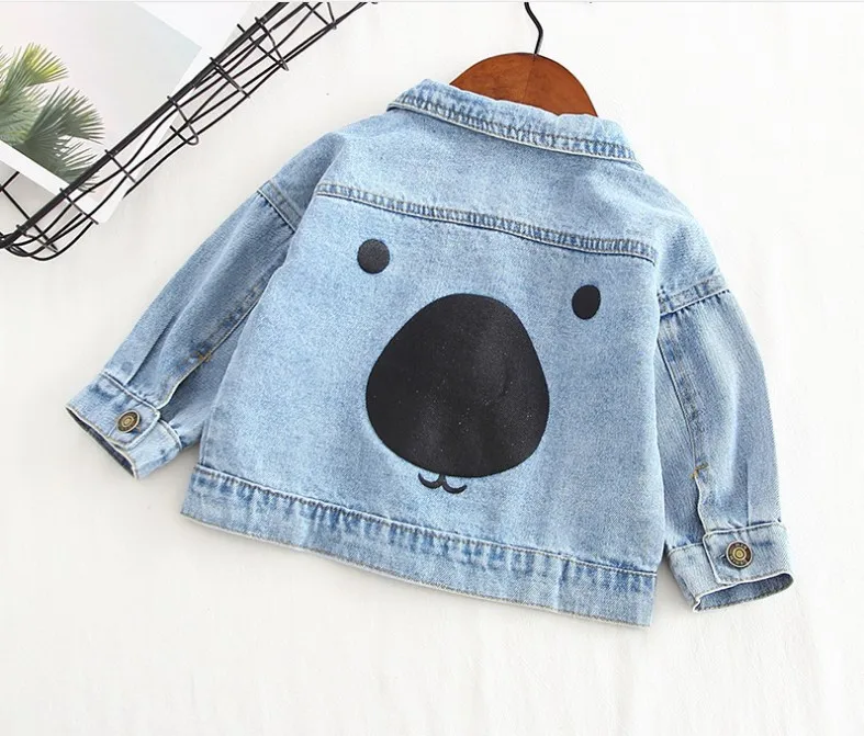 New Spring Autumn Cartoon Boys Girls Denim Jacket Baby Boy Denim Jacket Baby Girl Jeans Jacket Kids clothing
New Spring Autumn Cartoon Boys Girls Denim Jacket Baby Boy Denim Jacket Baby Girl Jeans Jacket Kids clothing