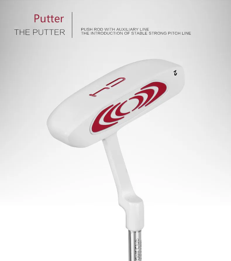 Golf club rose gold lady's sleeve VS full set of golf clubs professional matches
Golf club rose gold lady's sleeve VS full set of golf clubs professional matches