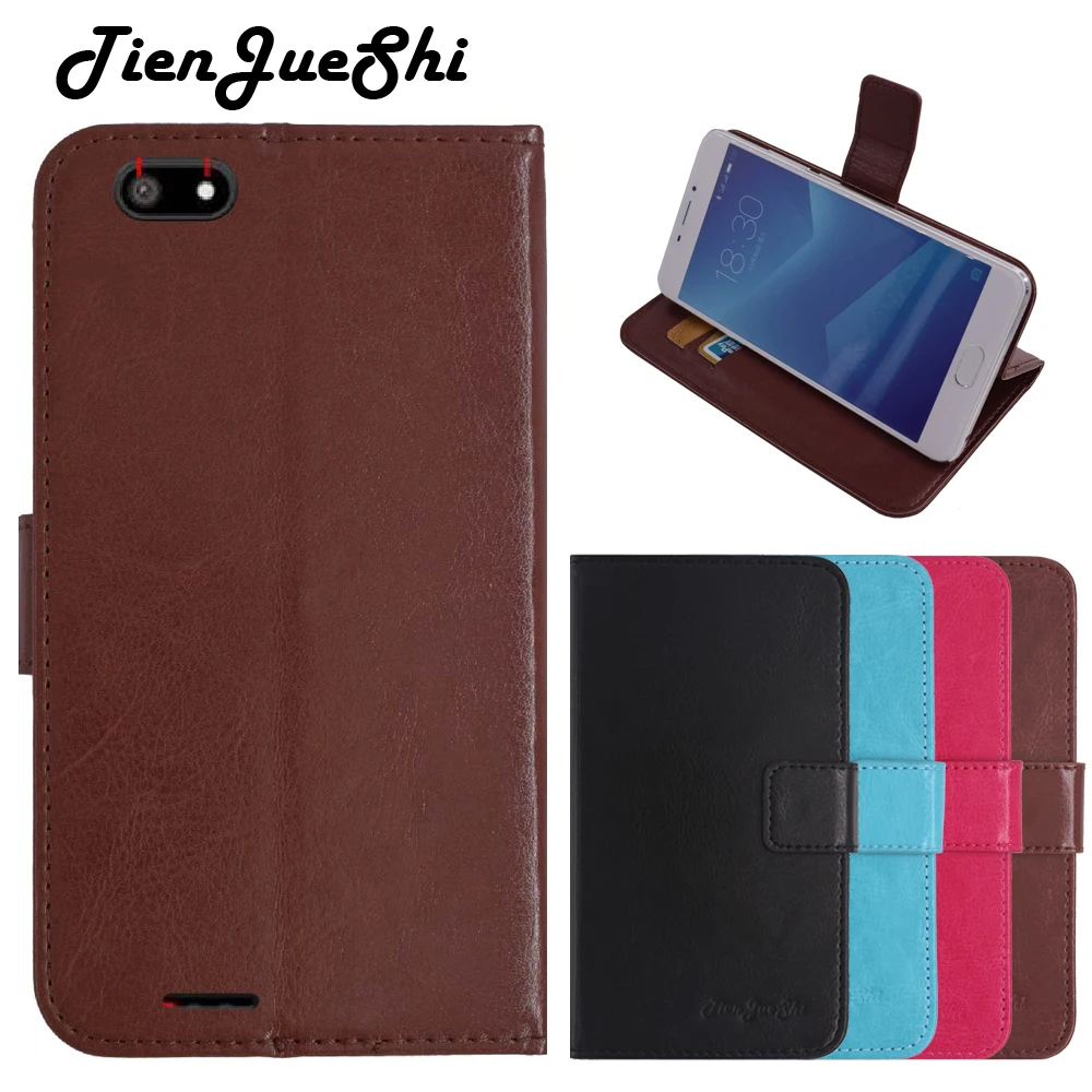 Чехол книжка TienJueShi защитный кожаный чехол кошелек Etui для Fly Nimbus 17 FS527 5