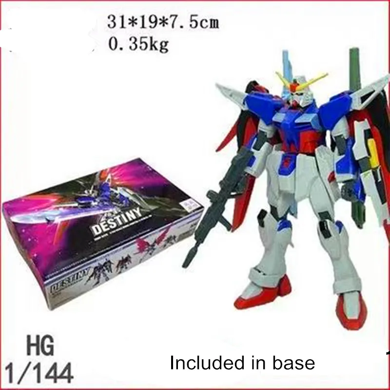 New GAOGAO Model HG 1:144 Scale Mobile Fighter Destiny Mobile Suit Kids Toys Included in Base
New GAOGAO Model HG 1:144 Scale Mobile Fighter Destiny Mobile Suit Kids Toys Included in Base