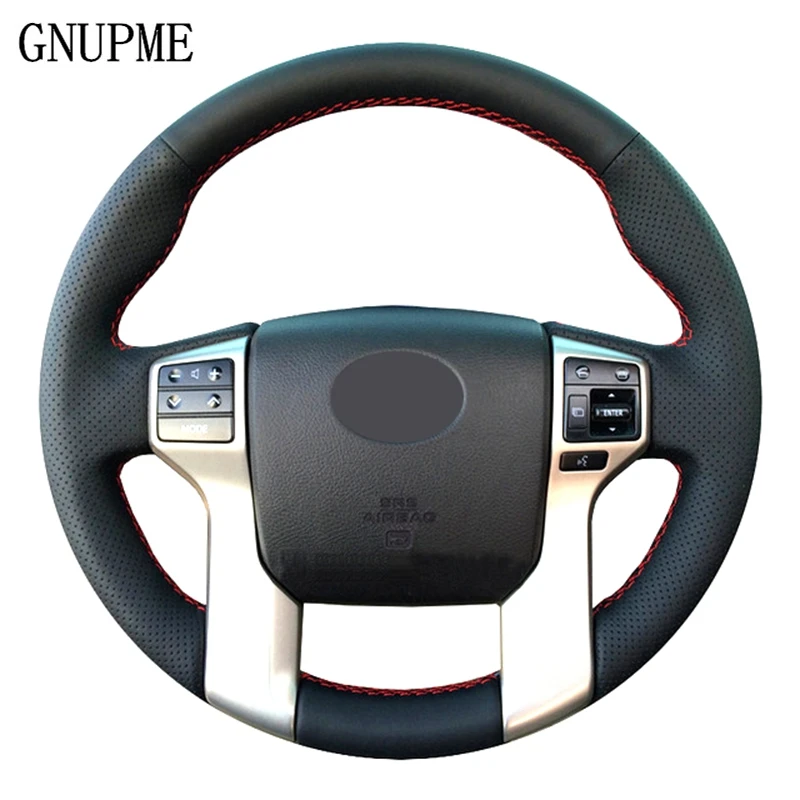 GNUPME DIY Artificial Leather Black Car Steering Wheel Cover for Toyota Land Cruiser Prado 2010-2014 Tundra Tacoma 4Runner
GNUPME DIY Artificial Leather Black Car Steering Wheel Cover for Toyota Land Cruiser Prado 2010-2014 Tundra Tacoma 4Runner