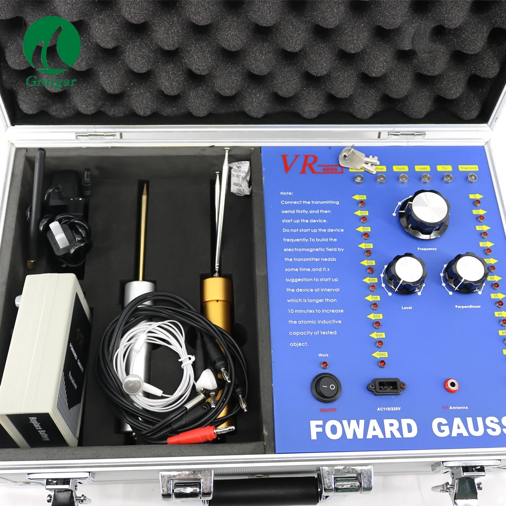 NEW VR6000 Long Range King Underground Metal Detector Gold Diamond Finder 50m Detection Depth 1000m Detection Range
NEW VR6000 Long Range King Underground Metal Detector Gold Diamond Finder 50m Detection Depth 1000m Detection Range