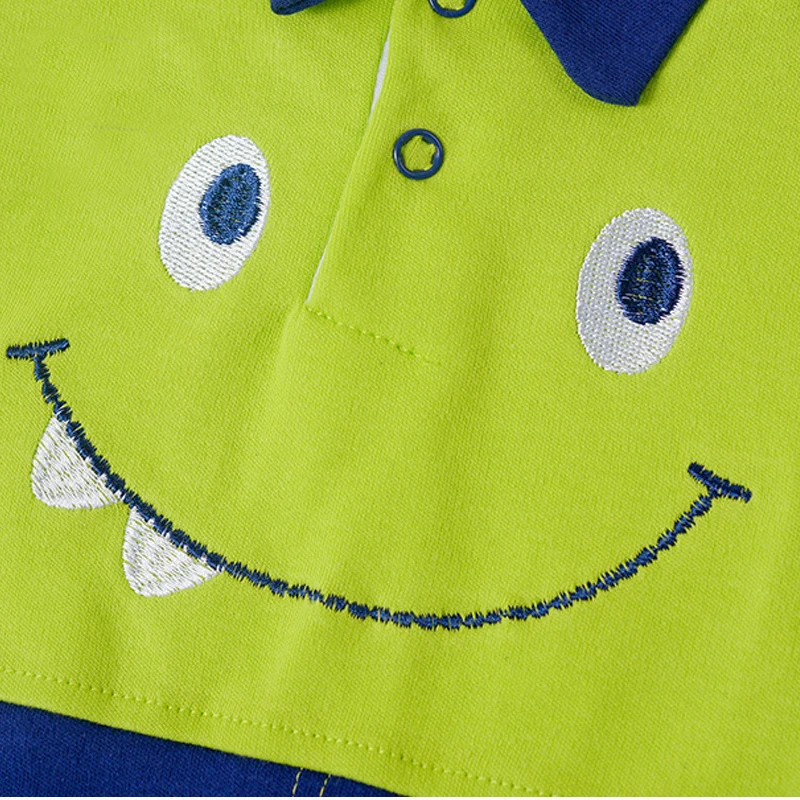2018 Newborn Baby Bodysuit Short Sleeve Tiny Cottons Baby Boy Clothes 0-9M Infant Jumpsuit Blue/Green Baby Bodysuit Clothing Set
2018 Newborn Baby Bodysuit Short Sleeve Tiny Cottons Baby Boy Clothes 0-9M Infant Jumpsuit Blue/Green Baby Bodysuit Clothing Set