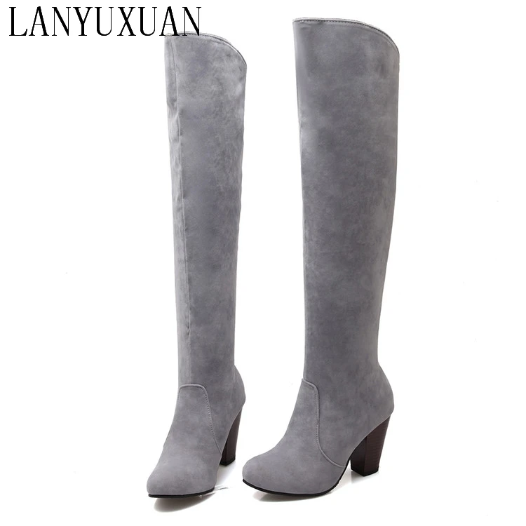 2017 Botas Mujer Big Size 34-43brand Design Patch Color Over The Knee Boots Thick Sole Platform Slim Long Winter Autumn 5049
2017 Botas Mujer Big Size 34-43brand Design Patch Color Over The Knee Boots Thick Sole Platform Slim Long Winter Autumn 5049
