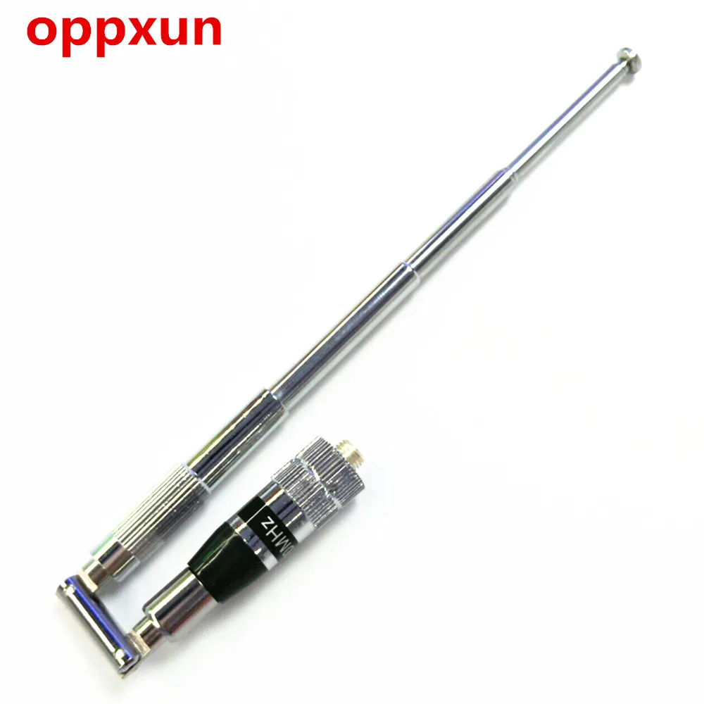 XQF Silver UHF 400-470MHz SMA-MX type Telescopic Antenna for Motorola GP68 GP88 GP88s CP200 HT750 GP300 radio
XQF Silver UHF 400-470MHz SMA-MX type Telescopic Antenna for Motorola GP68 GP88 GP88s CP200 HT750 GP300 radio