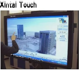 Xintai Touch 46 "действительно 10 точек ИК мульти сенсорный экран панель комплект для