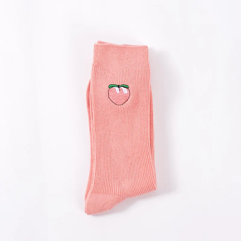 Woman Spring Summer Sweet Lovely Cute Adorable Embroidery Fruits Cotton Socks Fashion Soft Comfortable Sox Long Socks
Woman Spring Summer Sweet Lovely Cute Adorable Embroidery Fruits Cotton Socks Fashion Soft Comfortable Sox Long Socks