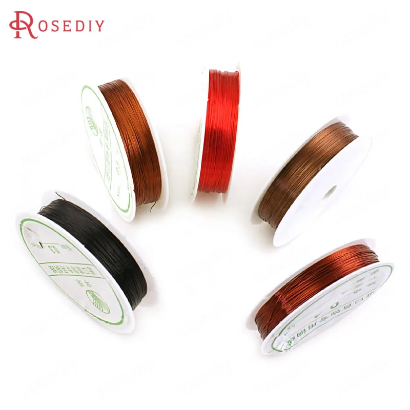2 Rolls 0.3MM 0.4MM Metal Copper Wire Very Strong Can Make Shape Diy Jewelry Making Findings Accessories
2 Rolls 0.3MM 0.4MM Metal Copper Wire Very Strong Can Make Shape Diy Jewelry Making Findings Accessories