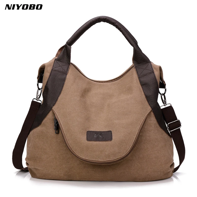 NIYOBO Casual Canvas Women Handbags Female Hand Bag Tote Ladies Casual Vintage Shoulder Crossbody Bags Bolsas Mujer Hobos
NIYOBO Casual Canvas Women Handbags Female Hand Bag Tote Ladies Casual Vintage Shoulder Crossbody Bags Bolsas Mujer Hobos