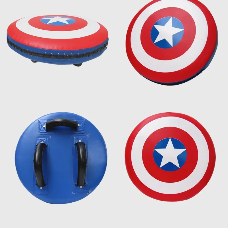 Boxing Punching Bag Taekwondo Kickboxing Foot Target Captain America Fight Sports Training Shield
Boxing Punching Bag Taekwondo Kickboxing Foot Target Captain America Fight Sports Training Shield