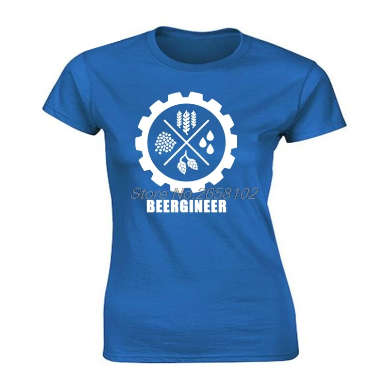 Beer Engineer Gear футболка Ретро 3D печатные женские футболки лето/осень 100% хлопок