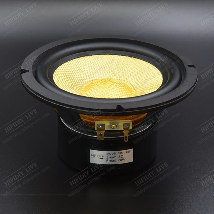 HI-FI DIY LIVE BK5-146S HIFI 5-дюймовый 5,5 "сабвуфер, динамик 4-8 Ом 70 Вт, аудио стекловолокно, Вибрационный динамик для раковины
HI-FI DIY LIVE BK5-146S HIFI 5-дюймовый 5,5 "сабвуфер, динамик 4-8 Ом 70 Вт, аудио стекловолокно, Вибрационный динамик для раковины