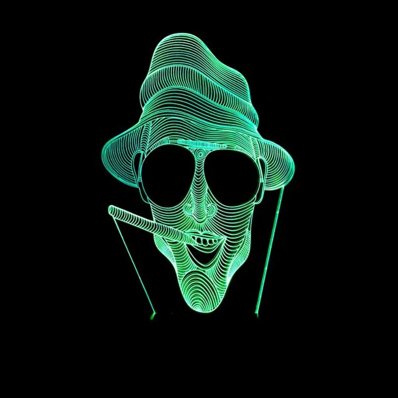 smoked ghost LED lamp Yoga meditator Multi-colored Acrylic Light Creative gift 7 color change Halloween gifts
smoked ghost LED lamp Yoga meditator Multi-colored Acrylic Light Creative gift 7 color change Halloween gifts