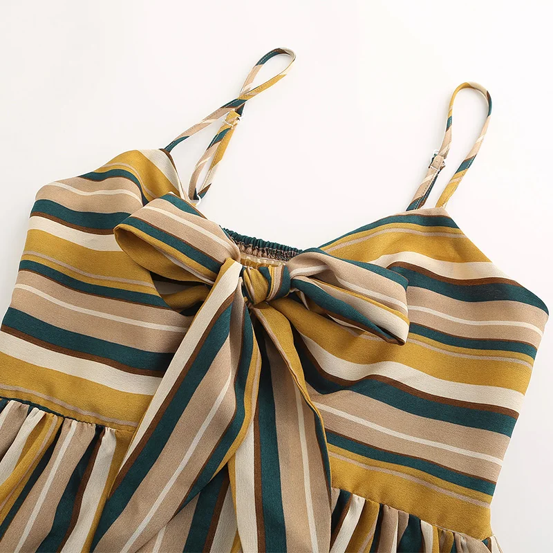 new bohe beach wearing striped dress spaghetti strap v neck collar bowknot streetwear high waist dresses girl sleeveless 81989
new bohe beach wearing striped dress spaghetti strap v neck collar bowknot streetwear high waist dresses girl sleeveless 81989