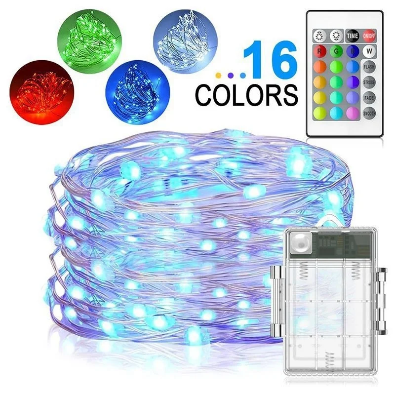 Christmas String Light 16.4ft Copper Wire Firefly Lights 50LEDs Fairy Lights with Remote Timer for Indoor Outdoor Patio Garden
Christmas String Light 16.4ft Copper Wire Firefly Lights 50LEDs Fairy Lights with Remote Timer for Indoor Outdoor Patio Garden