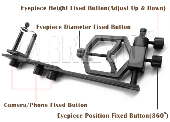 Armiyo Camera Camcorder Phone Attach Spotting Scopes Sight Universal Tripod Support Mount Head Holder Hunting Accessories
Armiyo Camera Camcorder Phone Attach Spotting Scopes Sight Universal Tripod Support Mount Head Holder Hunting Accessories