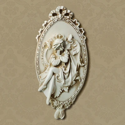 European resin characters angel wall murals creative retro living room porch background decorations pendant
European resin characters angel wall murals creative retro living room porch background decorations pendant
