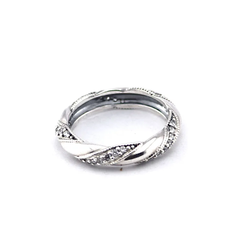 Authentic 925 Sterling Silver Ribbon of Love Ring with Clear CZ Statement Jewelry Engagement Wedding Party Gift Rings for Women
Authentic 925 Sterling Silver Ribbon of Love Ring with Clear CZ Statement Jewelry Engagement Wedding Party Gift Rings for Women