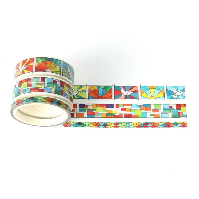 New 3pcs colorful Geometry grid washi tape school supplies stationery tape office stationery tape
New 3pcs colorful Geometry grid washi tape school supplies stationery tape office stationery tape