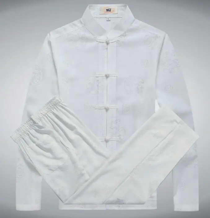 Male tang suit mens long-sleeve linen suits set quinquagenarian national clothing chinese style plate buttons mens suits S - 3XL
Male tang suit mens long-sleeve linen suits set quinquagenarian national clothing chinese style plate buttons mens suits S - 3XL