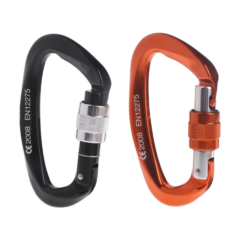 1Pc 25kN Carabiner Buckle Aluminum Alloy Hook Climbing Camping Outdoor Survival Tool
1Pc 25kN Carabiner Buckle Aluminum Alloy Hook Climbing Camping Outdoor Survival Tool