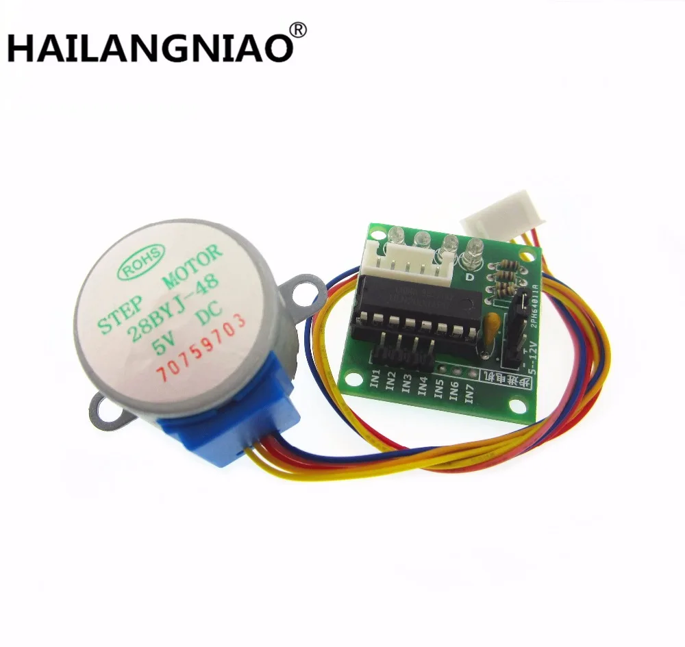 10set= 10pcs 5V 4-phase Stepper + 10pcs Driver Board ULN2003 / 10 x Stepper +10x ULN2003 Driver board
10set= 10pcs 5V 4-phase Stepper + 10pcs Driver Board ULN2003 / 10 x Stepper +10x ULN2003 Driver board