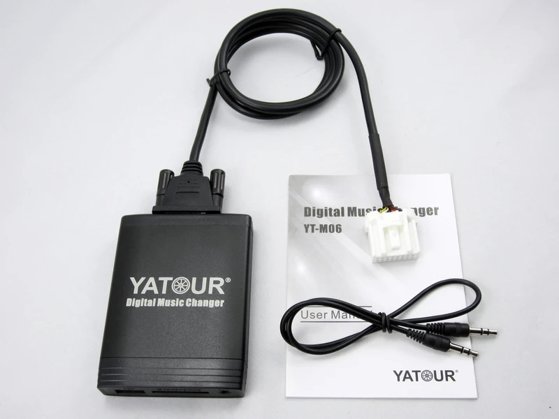 Yatour Car Audio for Mazda 2 3 6 RX8 CX7 MPV Tribute Digital Music changer MP3 USB SD AUX Stereo Adapter Ytm06
Yatour Car Audio for Mazda 2 3 6 RX8 CX7 MPV Tribute Digital Music changer MP3 USB SD AUX Stereo Adapter Ytm06