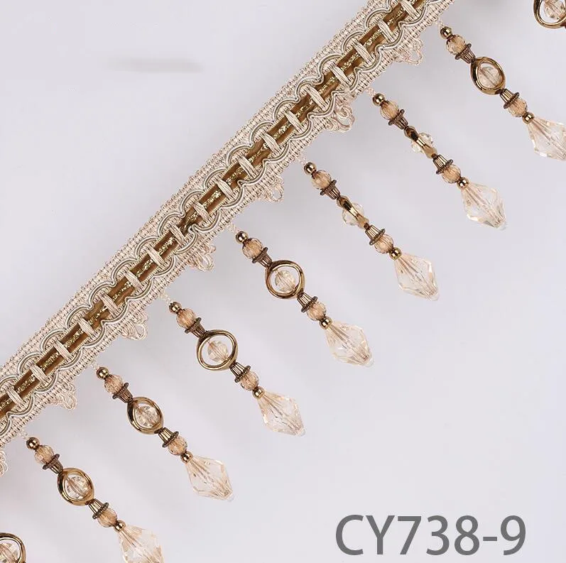 1 Meter Beaded Crystals Lace Tassel Fringe Hair Curtains Sofa Tablecloth Accessories Lace Trims Diy Decoration Fabric Panicle
1 Meter Beaded Crystals Lace Tassel Fringe Hair Curtains Sofa Tablecloth Accessories Lace Trims Diy Decoration Fabric Panicle