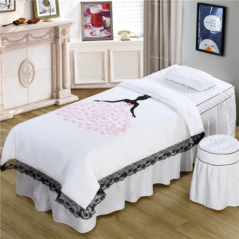 4/5/6 Pcs Bedding Sets Beauty Spa Massage Salon Lace Duvet Cover Bedspread Pillowcase Quilt/Comforter Inner Optional Stool Cover
4/5/6 Pcs Bedding Sets Beauty Spa Massage Salon Lace Duvet Cover Bedspread Pillowcase Quilt/Comforter Inner Optional Stool Cover