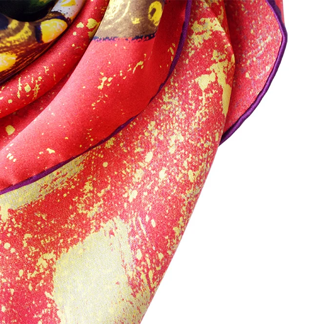 Fashion New Brand 88cm Square Scarf 100% Silk Oil Painting Art Scarves & Shawls Famous Works Printing
Fashion New Brand 88cm Square Scarf 100% Silk Oil Painting Art Scarves & Shawls Famous Works Printing