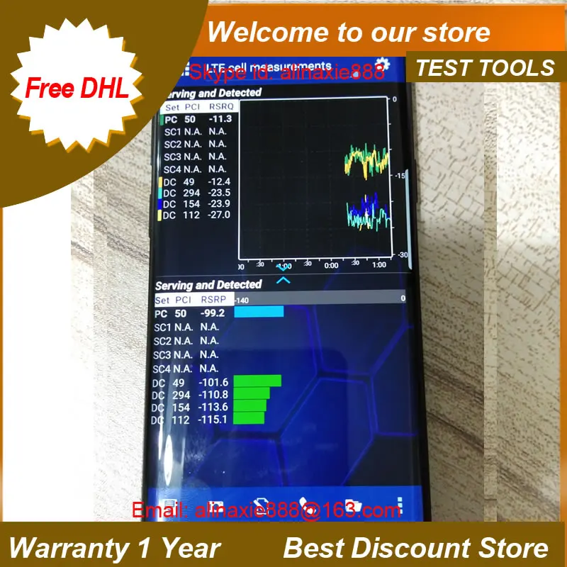 Бесплатная доставка dhl + S8 G950U nemo handy & NMR поддержка 2CA 3CA 4X4MIMO AQM256 volte polqa и qesq MOS .. И т.