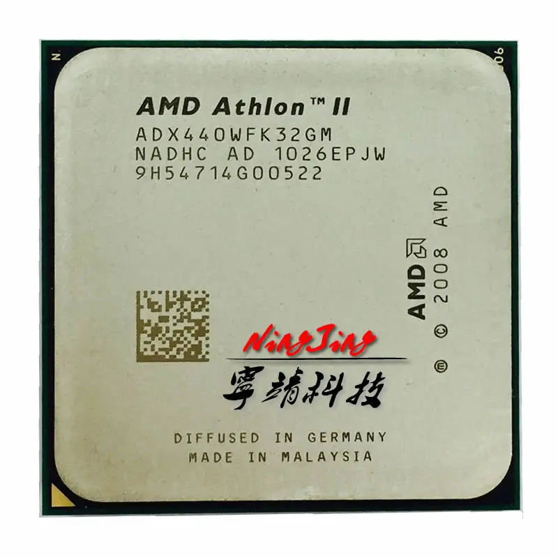 Трехъядерный Процессор AMD Athlon II X3 440 3 ГГц процессор ADX440WFK32GM разъем AM3|socket am3|athlon ii