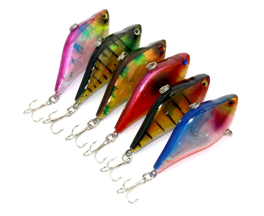 12pcs VIB Fishing Lure Hard Vibration Bait 6cm 13.1g Fishing Tackle Pike Japan Baits With 3D Fish Eyes Simulation Floating Lure
12pcs VIB Fishing Lure Hard Vibration Bait 6cm 13.1g Fishing Tackle Pike Japan Baits With 3D Fish Eyes Simulation Floating Lure