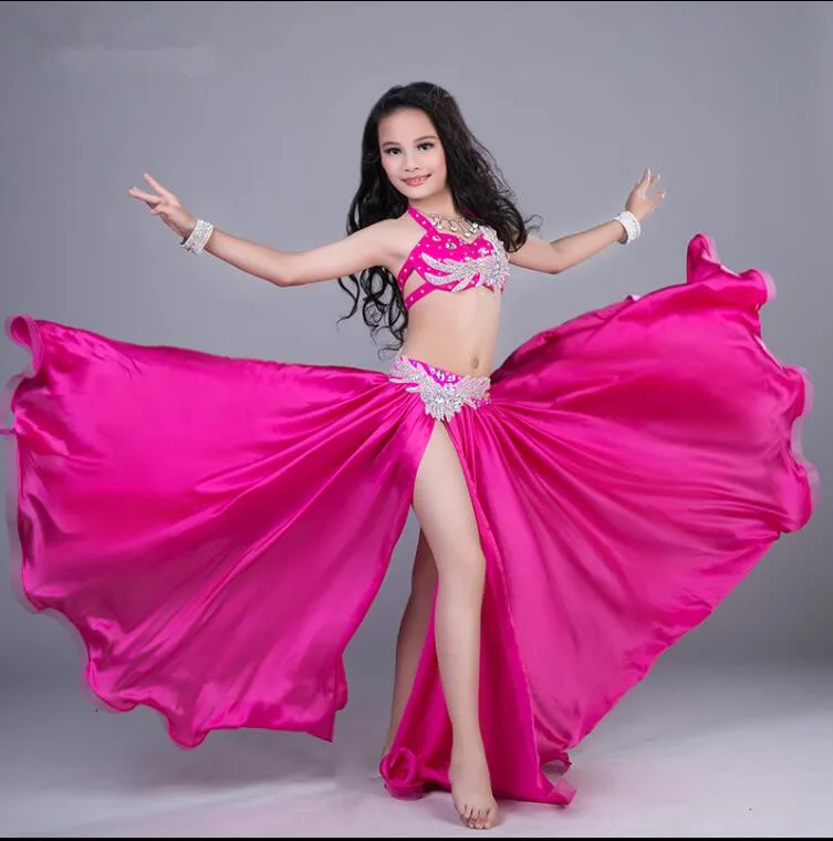 Girls Luxury Belly Dance Costume Set 2 Piece (Bra+Long Skirt) Bling Bling Childre Show Performance Suit S M L Free Shipping
Girls Luxury Belly Dance Costume Set 2 Piece (Bra+Long Skirt) Bling Bling Childre Show Performance Suit S M L Free Shipping