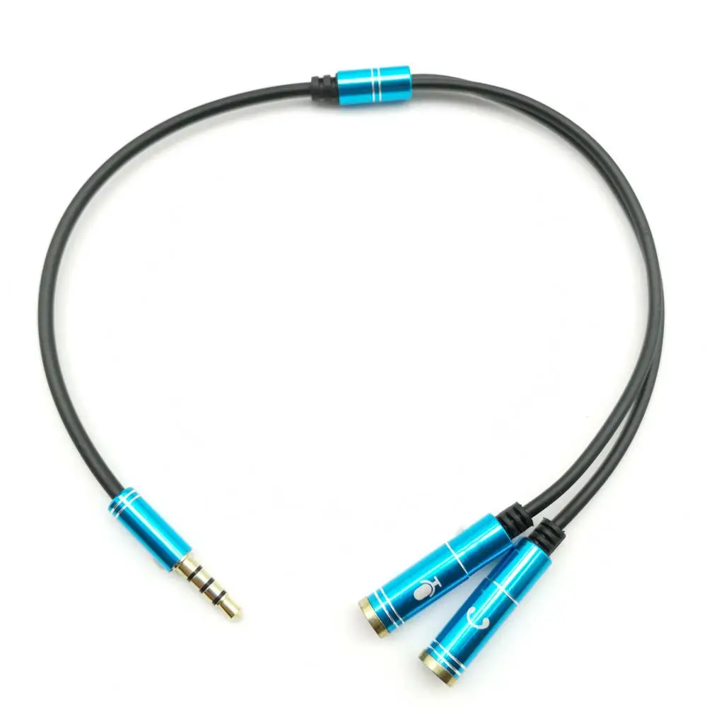 Headphone Splitter Audio Cable 3.5mm Male to 2 Female Jack 3.5mm Splitter Adapter Aux Cable for iPhone Samsung MP3 Player
Headphone Splitter Audio Cable 3.5mm Male to 2 Female Jack 3.5mm Splitter Adapter Aux Cable for iPhone Samsung MP3 Player