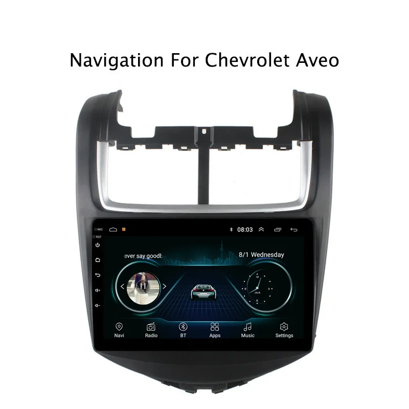 9 "2.5D IPS Android 8 1 автомобильный DVD GPS плеер для Chevrolet Aveo Радио стерео головное