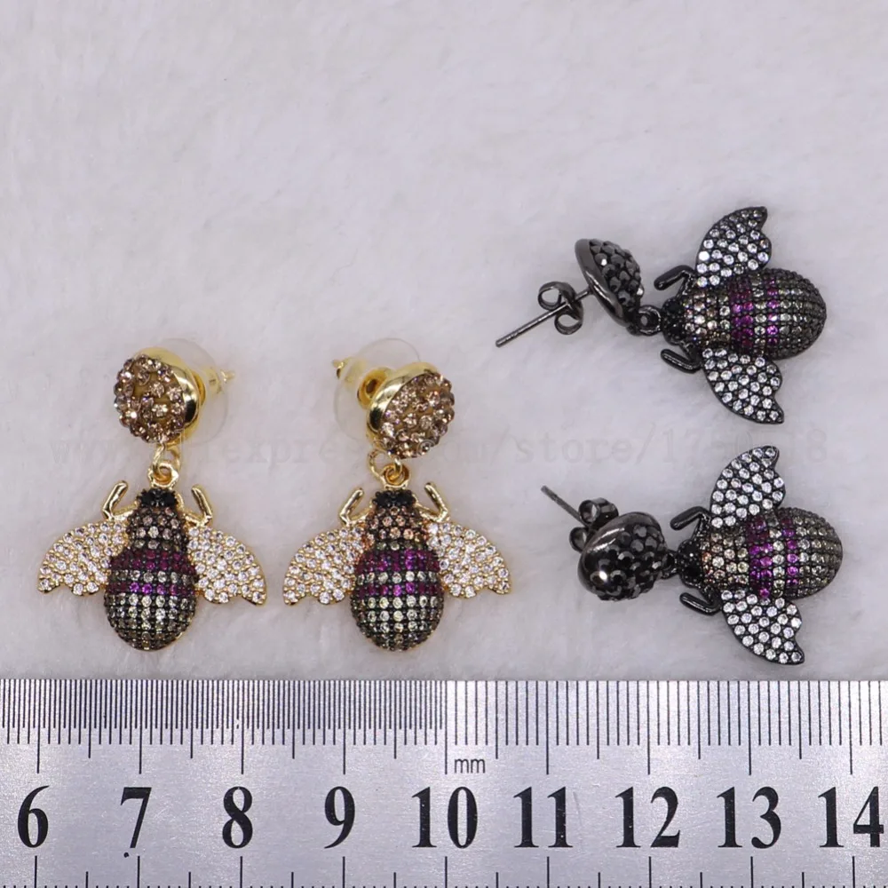 5 Pairs Fashion Insects Bugs Bee earrings New Design High quality Gift for lady insect earrings colorful jewelry Earrings 2705
5 Pairs Fashion Insects Bugs Bee earrings New Design High quality Gift for lady insect earrings colorful jewelry Earrings 2705