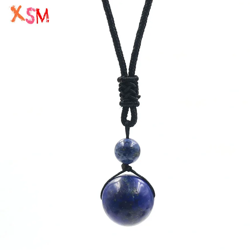 xinshangmie Fashion Hot Sale 18mm Natural Lapis Lazuli Beads Ball Pendant Necklace For Women Charm Jewelry 1pcs
xinshangmie Fashion Hot Sale 18mm Natural Lapis Lazuli Beads Ball Pendant Necklace For Women Charm Jewelry 1pcs