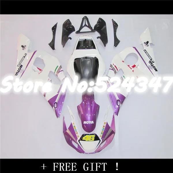 Hey-Pre_drilled фиолетовый белый комплект обтекателей для YZF-R6 98-02 YZF R6 98 99 00 01 02 YZF 600 R6 1998 - 2002 обтекатель для Yamaha
Hey-Pre_drilled фиолетовый белый комплект обтекателей для YZF-R6 98-02 YZF R6 98 99 00 01 02 YZF 600 R6 1998 - 2002 обтекатель для Yamaha