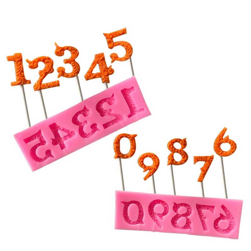 Kitchen Accessories Ware Number Candle Cooking Tools Wedding Cake Decorating Silicone Mold Baking Fondant Sugar Craft Candy
Kitchen Accessories Ware Number Candle Cooking Tools Wedding Cake Decorating Silicone Mold Baking Fondant Sugar Craft Candy