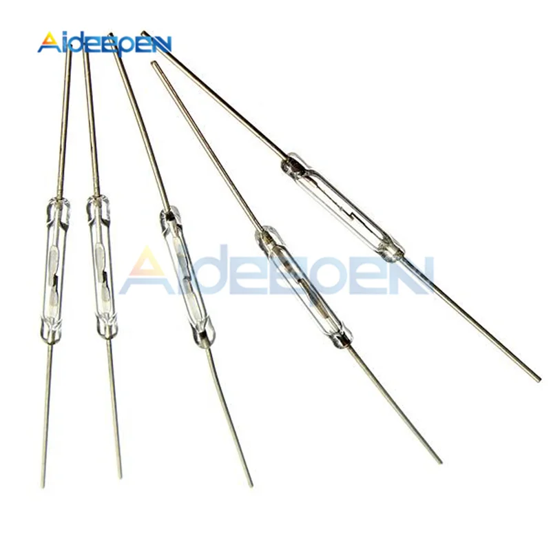 10Pcs 2 * 14mm N/O Reed Switch Magnetic Switch Normally Open Normally Closed Magnetic Induction Switch 2 x 14mm 100V 10W 0.5A
10Pcs 2 * 14mm N/O Reed Switch Magnetic Switch Normally Open Normally Closed Magnetic Induction Switch 2 x 14mm 100V 10W 0.5A