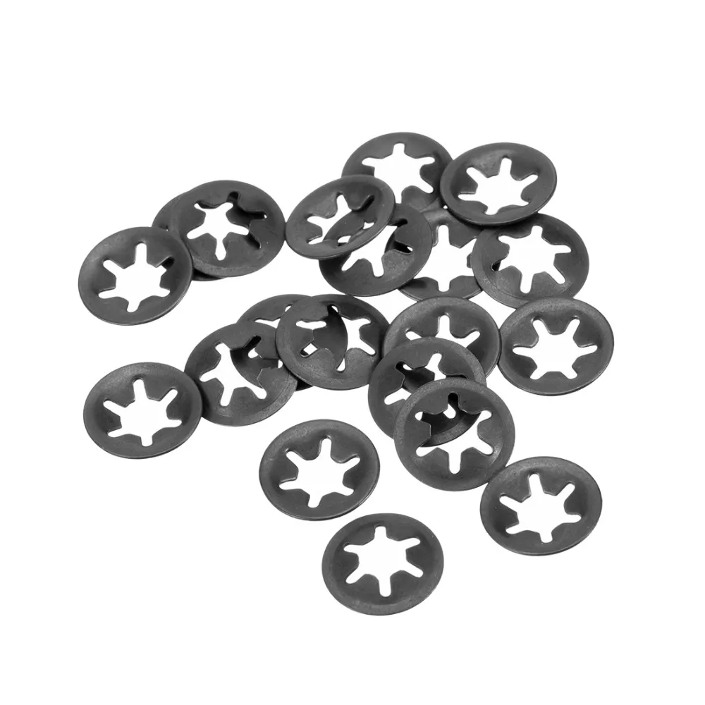 Uxcell 20PCS/lot M5 M6 65Mn Metal Steel Internal Tooth Starlock Washer Anti-corrosion Flat Shaft Fastener Hardware Gasket
Uxcell 20PCS/lot M5 M6 65Mn Metal Steel Internal Tooth Starlock Washer Anti-corrosion Flat Shaft Fastener Hardware Gasket