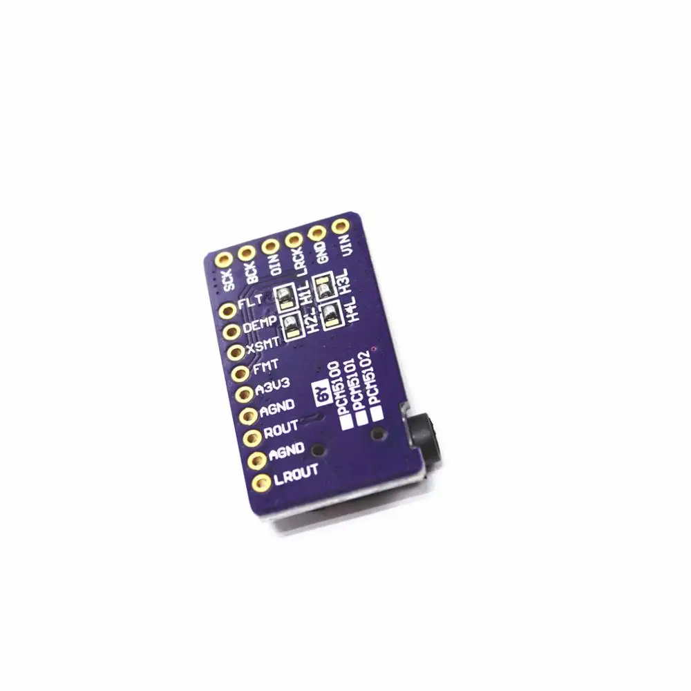 Интерфейс I2S PCM5102 декодер DAC GY-PCM5102 2S плеер модуль для Raspberry Pi | Компьютеры и офис