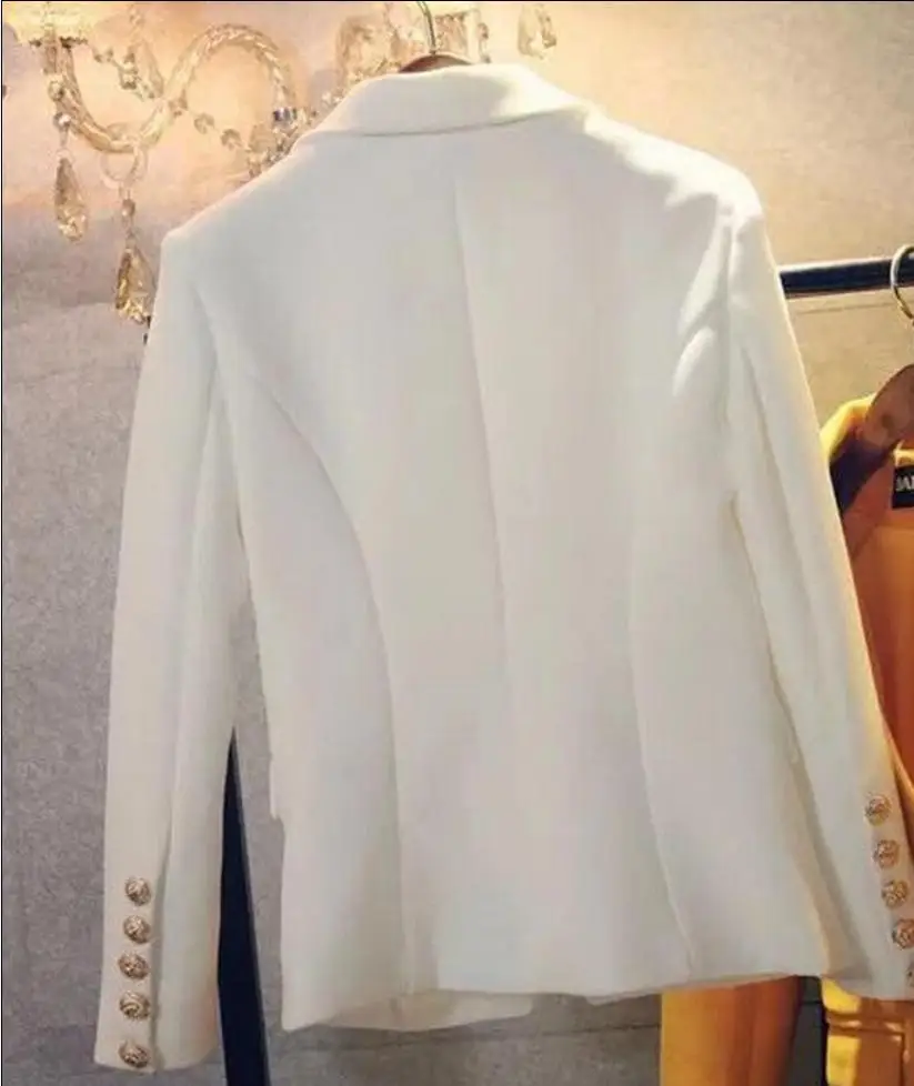 women's new model Draping gold buckle slim suit jacket same star wear 2018 spring new double-breasted causal suit jacket L492
women's new model Draping gold buckle slim suit jacket same star wear 2018 spring new double-breasted causal suit jacket L492