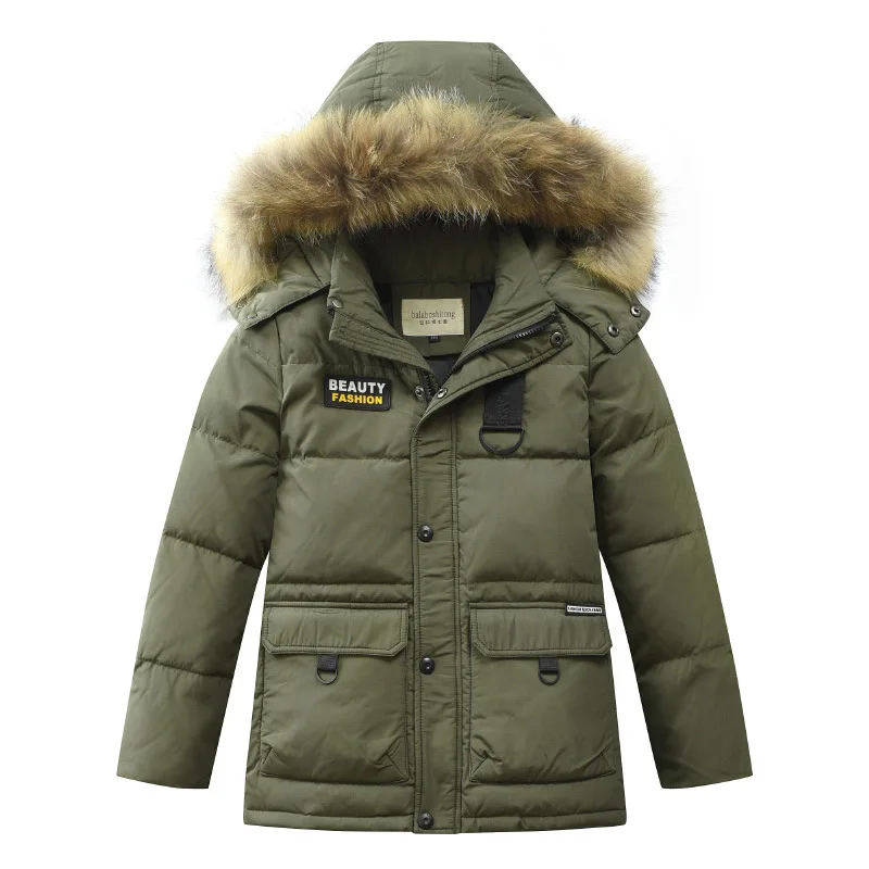 2019 Russia Winter Boys Down Jacket Boy Warm Thick Duck Down Coat For Teenagers Outerwear Children Casual Fur Hooded Jackets
2019 Russia Winter Boys Down Jacket Boy Warm Thick Duck Down Coat For Teenagers Outerwear Children Casual Fur Hooded Jackets
