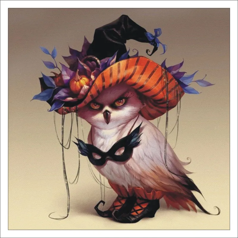 5D DIY Diamond Painting Halloween Owl Full Square Diamond Embroidery Animal Embroidered Drill Embroidery Mural Gift T416
5D DIY Diamond Painting Halloween Owl Full Square Diamond Embroidery Animal Embroidered Drill Embroidery Mural Gift T416
