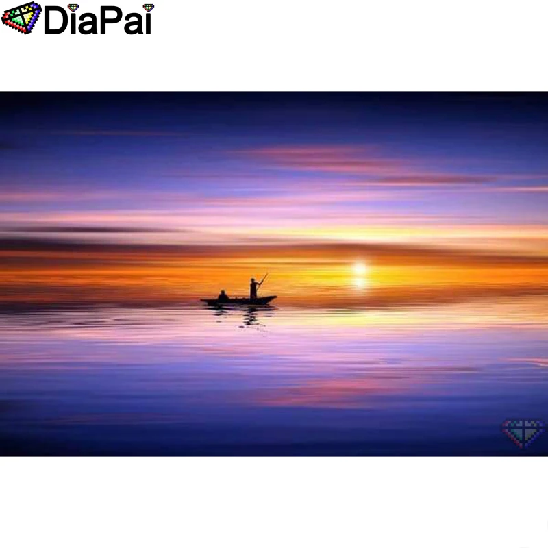 DIAPAI Diamond Painting 5D DIY 100% Full Square/Round Drill "Boat sunset scenery"Diamond Embroidery Cross Stitch 3D Decor A24234
DIAPAI Diamond Painting 5D DIY 100% Full Square/Round Drill "Boat sunset scenery"Diamond Embroidery Cross Stitch 3D Decor A24234