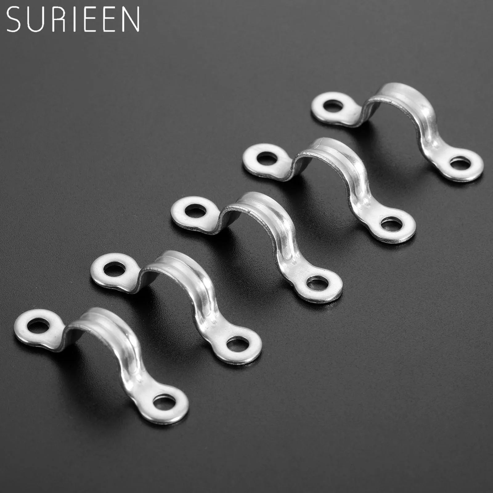 SURIEEN 5pcs Marine Grade 316 Stainless Steel Sheet Eye Lacing Straps Tie Down Anchor Strap Saddle Clip Boat Accessories 10*11mm
SURIEEN 5pcs Marine Grade 316 Stainless Steel Sheet Eye Lacing Straps Tie Down Anchor Strap Saddle Clip Boat Accessories 10*11mm