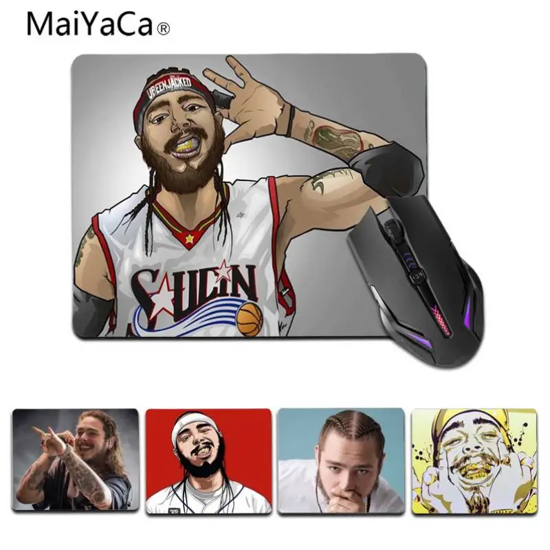 MaiYaCa 2018 New Post_Malone Rubber Mouse Durable Desktop Mousepad Size for 180x220x2mm and 250x290x2mm Small Mousepad
MaiYaCa 2018 New Post_Malone Rubber Mouse Durable Desktop Mousepad Size for 180x220x2mm and 250x290x2mm Small Mousepad